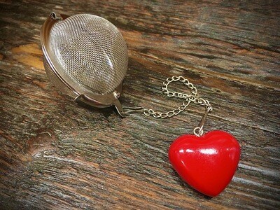 Tea Ball Heart