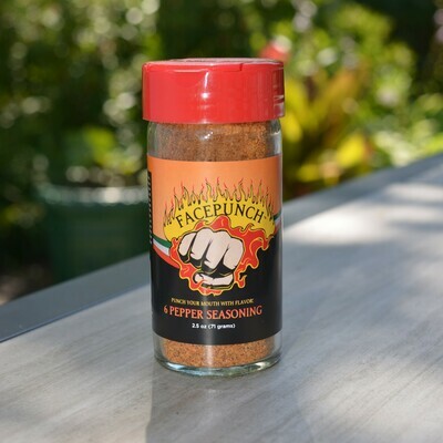 6 Pepper Seasoning 2.5 oz