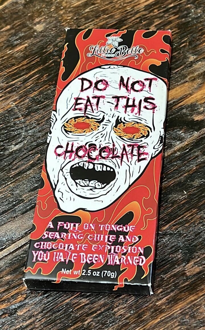 Do Not Eat Ghost Pepper Choc