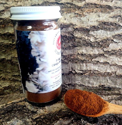  Powdered Mushrooms, Chaga 1oz