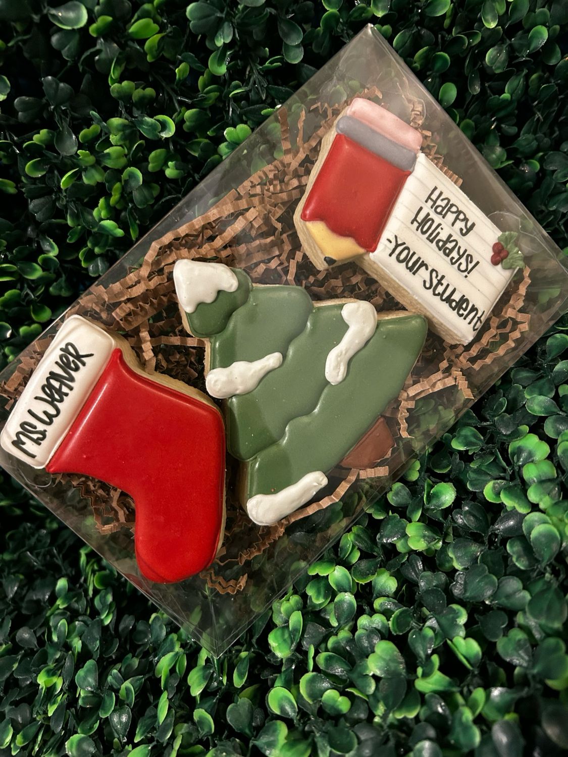 Teacher Holiday Cookie Set
