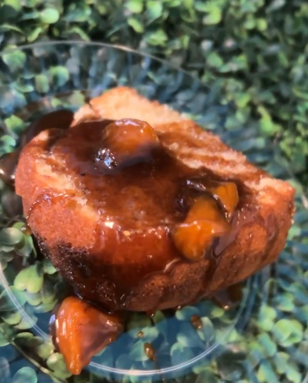 Peach Cobbler Pound Cake