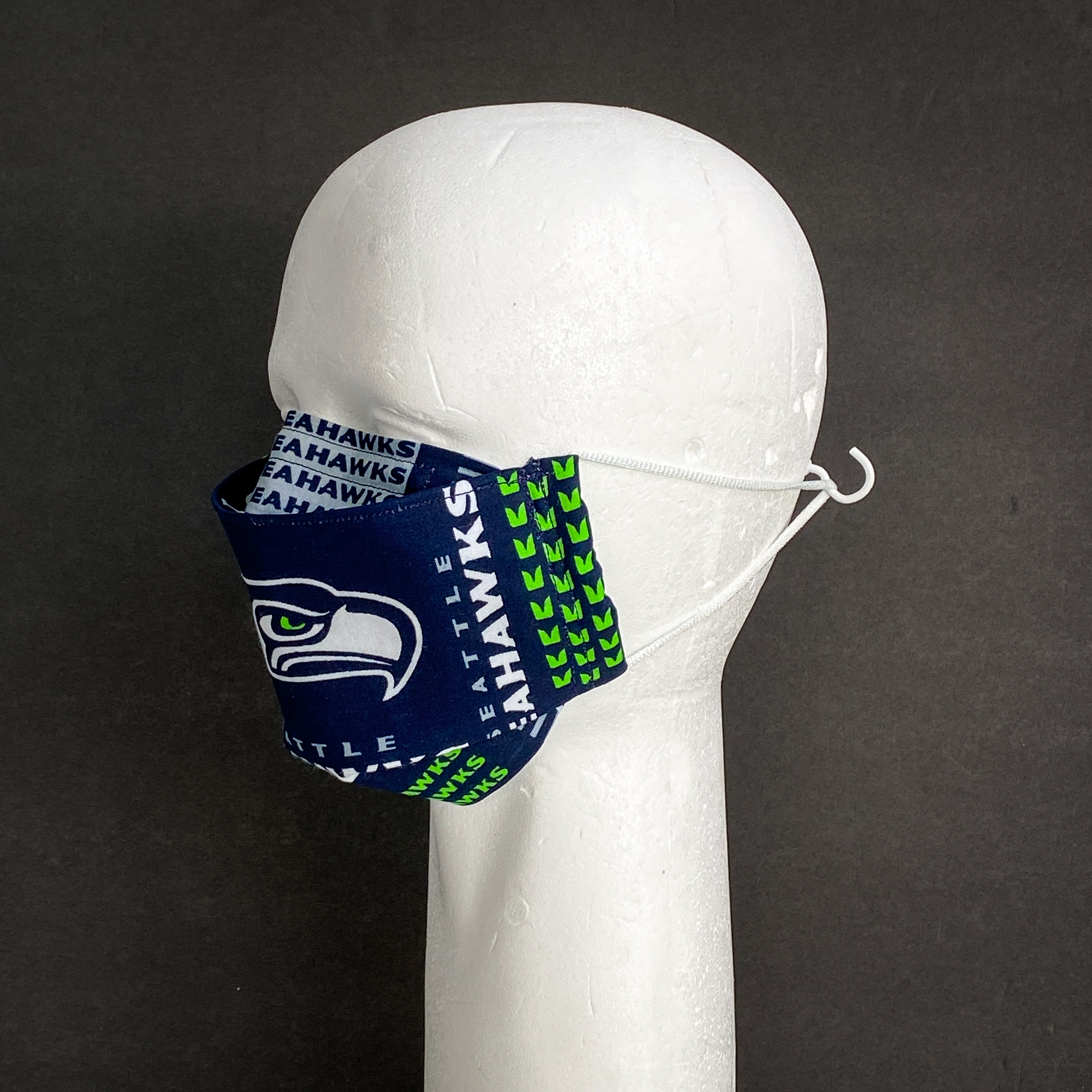 Colaecy Usage Face Cover Up Seattle Seahawks Respirant Anti Dust Reusable Mouth Cover Face Scarf
