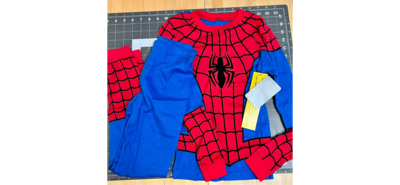 Authentic BRAND NEW Disney Store Marvel Spider-Man PJ Pals Costume Pajamas SIZE 8