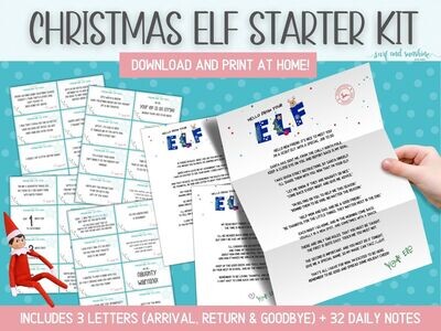 Christmas Elf Printables Starter Kit