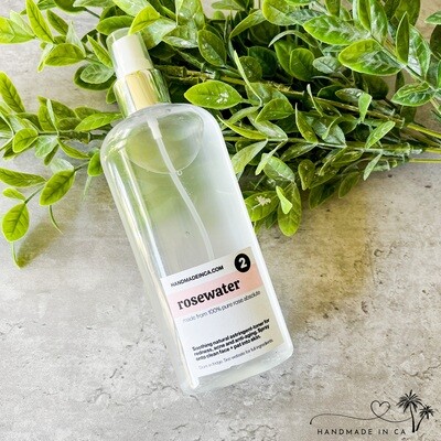 Pure Rose Water with Hyaluronic Acid
