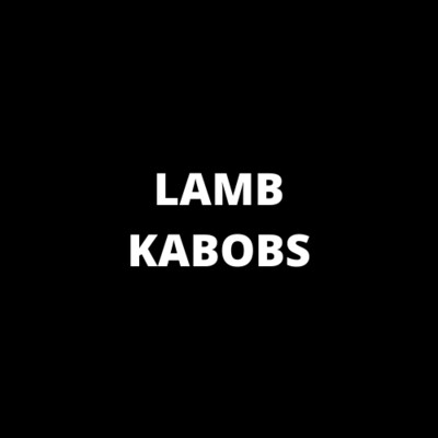 Lamb Kabobs