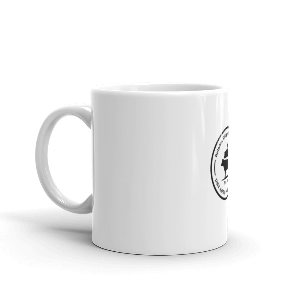 BVMM White glossy mug