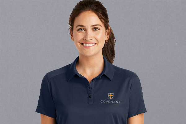 Nike Ladies Dri-FIT Pebble Texture Polo