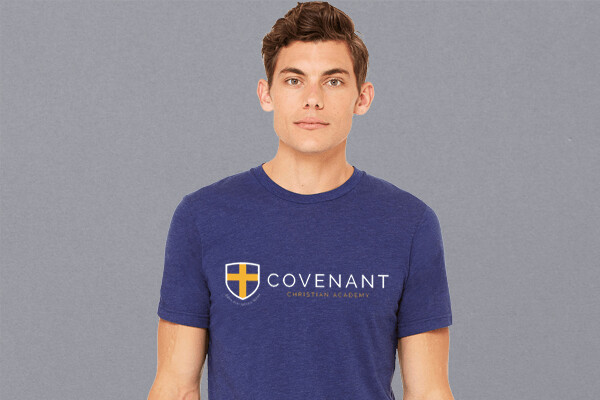 Covenant Christian Academy - Unisex Triblend T-Shirt (Adult & Youth)