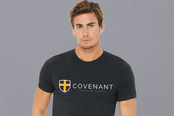 Covenant Christian Academy - Unisex Triblend T-Shirt (Adult & Youth)