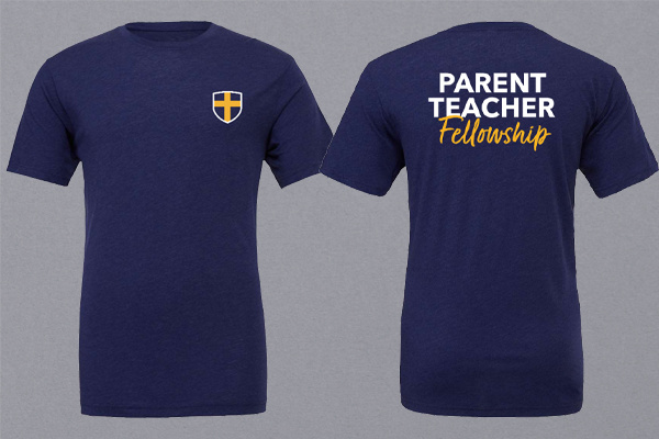 Parent Teacher Fellowship - Unisex Triblend T-Shirt (Front & Back Logo) Parent Teacher Fellowship - Unisex Triblend T-Shirt (Front & Back Logo)