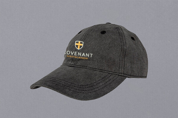 Covenant Christian Academy Pigment-Dyed Baseball Cap Covenant Christian Academy Pigment-Dyed Baseball Cap