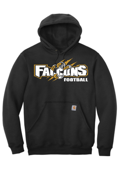 Falcon Football Carhartt ® Midweight Hooded Sweatshirt
