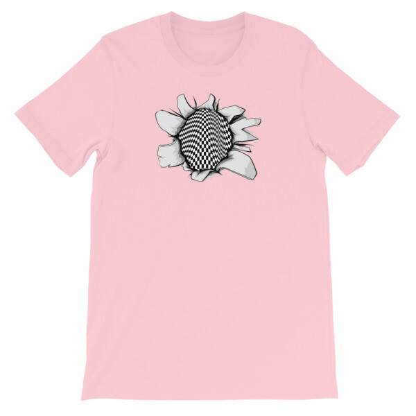 Open Hearts Checkered Past Short-Sleeve Unisex T-Shirt