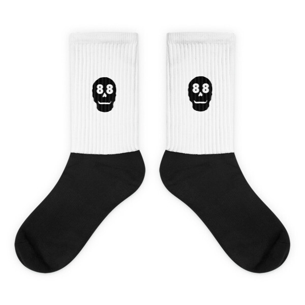88 Skull Socks