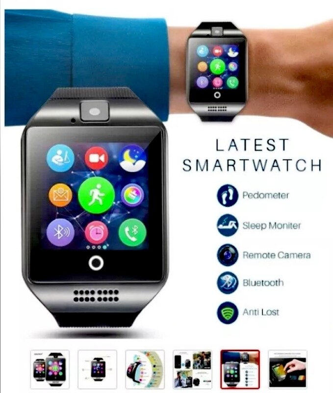 SuperSmart Top Apro q18 top fashionable Support NFC waterproof unisex sport watch sim android firmware download 2MP camera