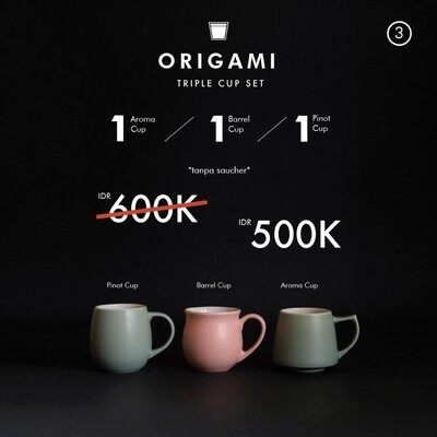 PROMO! Origami Cup - Cup Series