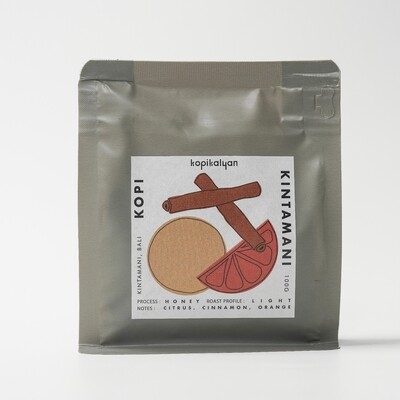 KOPI KINTAMANI 100 gram - Filter Roasted Beans Specialty Coffee