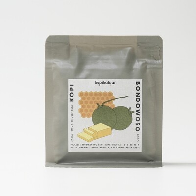 KOPI BONDOWOSO (100 Gram) - Filter Roasted Beans Specialty Coffee