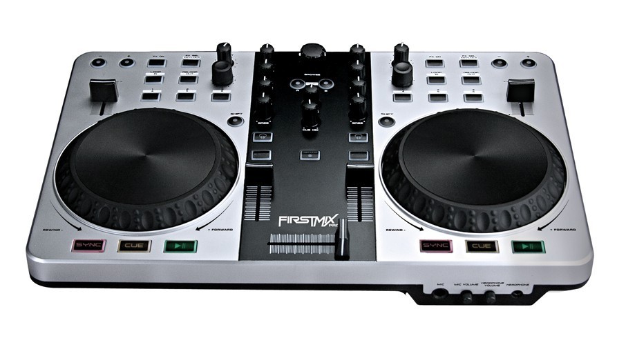 Gemini First Mix Pro: Advanced USB Midi DJ Controller with Soundcard