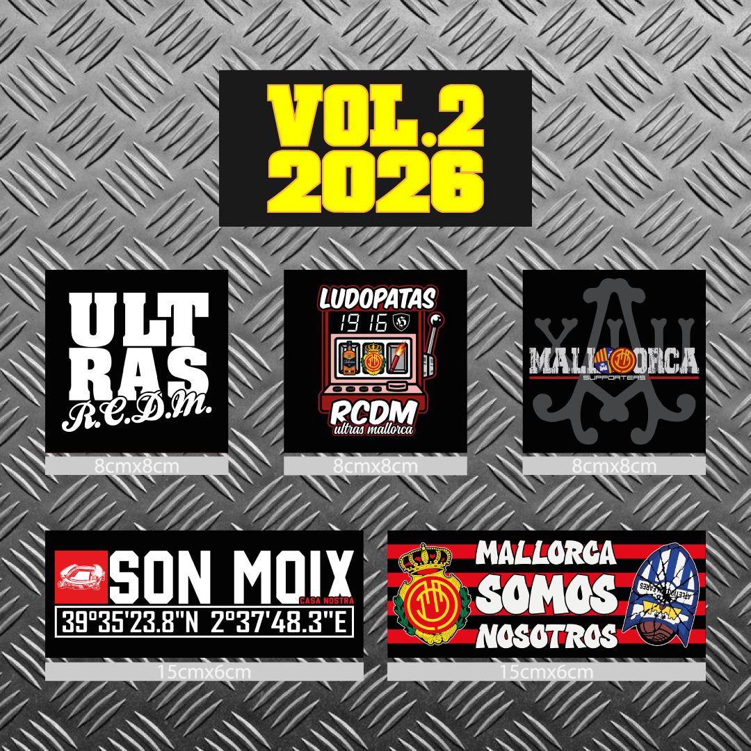 PACKS 50 PEGATINAS