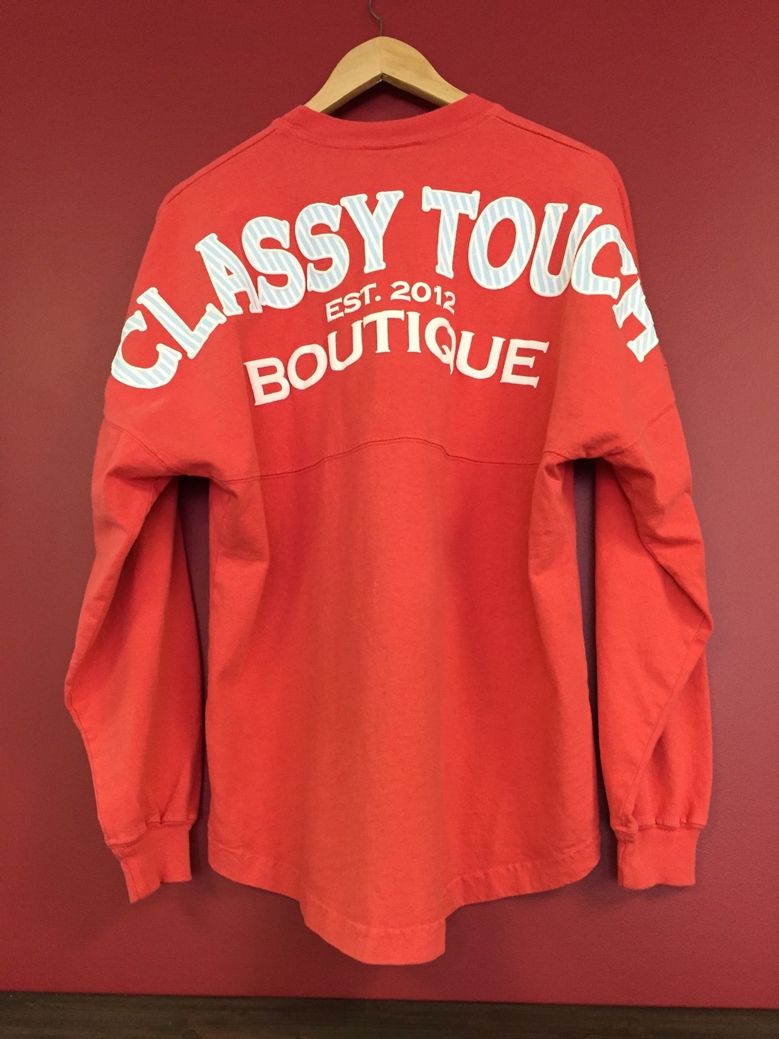 Spirit Jersey, Classy Touch - Coral -