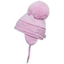 SATILA PINK MALVA POM POM HAT 1817