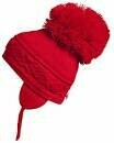 SATILA RED MALVA POM POM HAT 1817