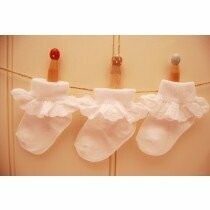 PEX SOPHIE 3 PACK WHITE LACE ANKLE SOCKS