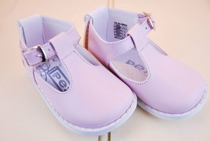 Pex STEF T-Bar Shoe in PALE PINK B6726