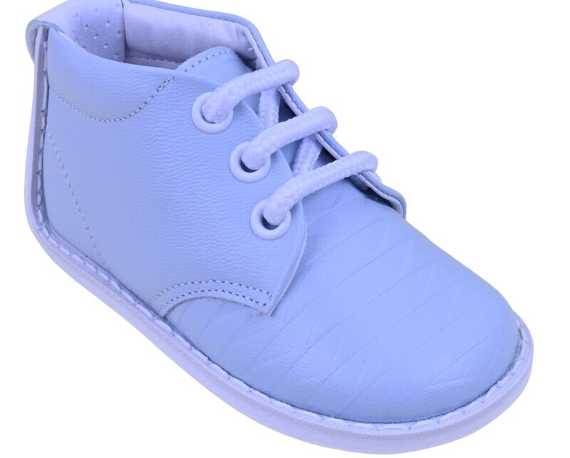 PEX 'MARCUS' PALE BLUE LACE UP BOOT PEX9627