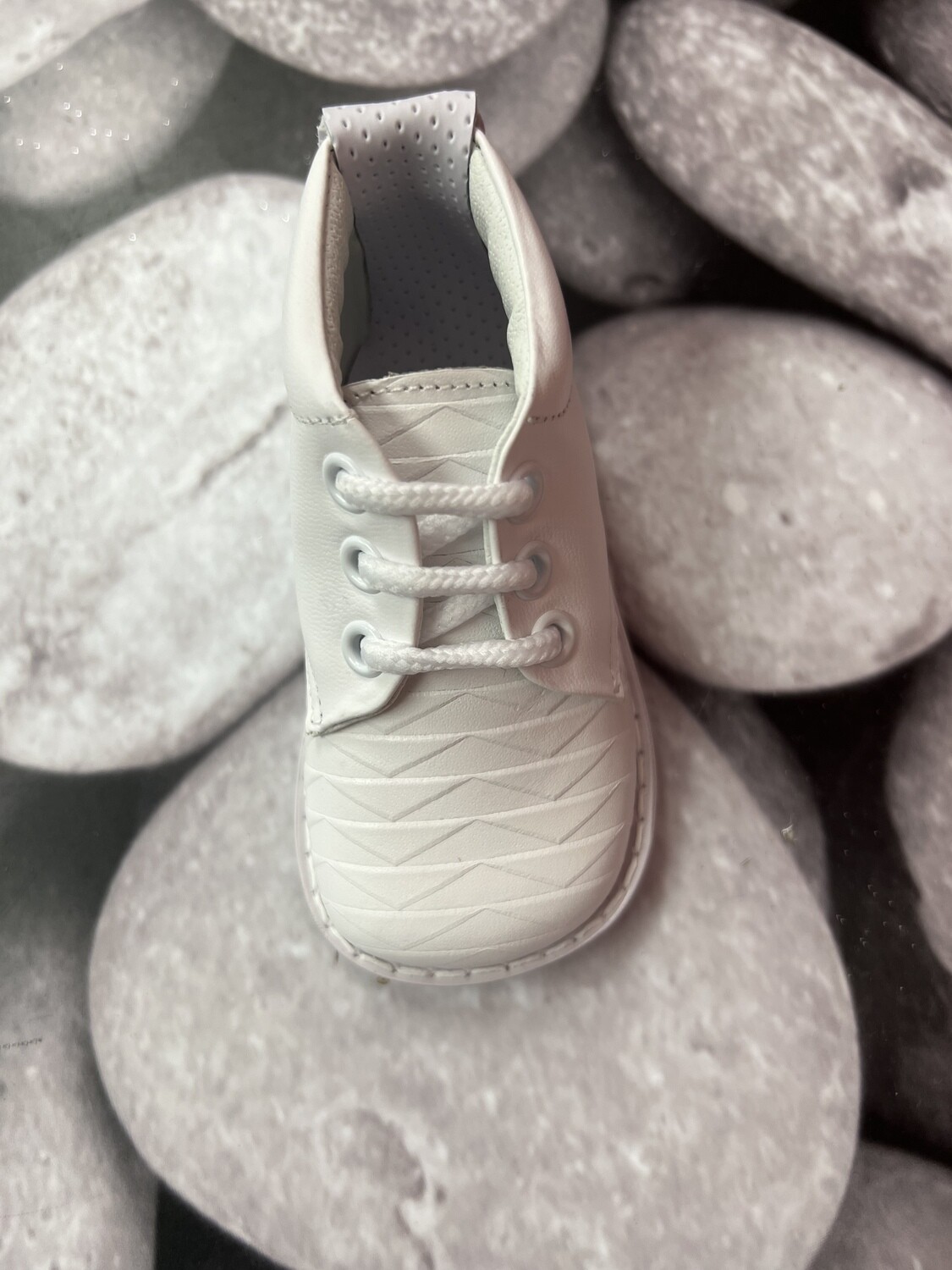 PEX 'MARCUS' WHITE LACE UP BOOT PEX9627