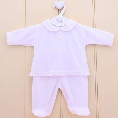 PEX WHITE 'CLASSIC' TWO PIECE WITH FEET 8874W
