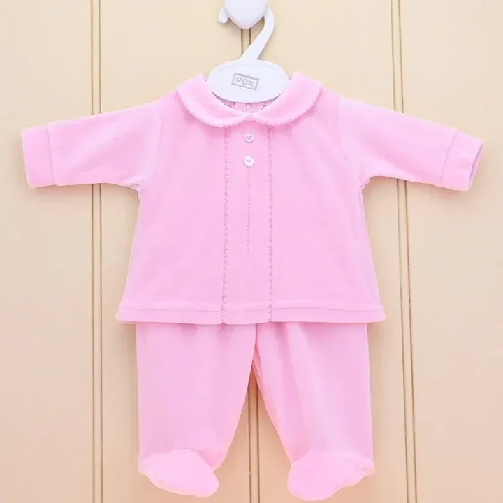 PEX PINK  'CLASSIC' TWO PIECE WITH FEET 8874P