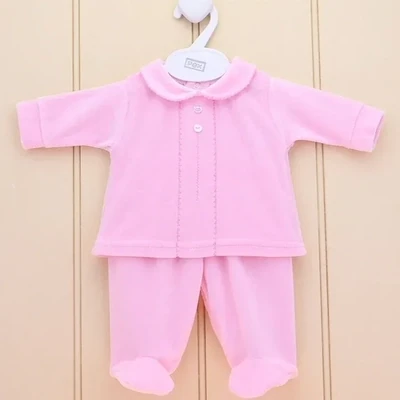 PEX PINK 'CLASSIC' TWO PIECE WITH FEET 8874P