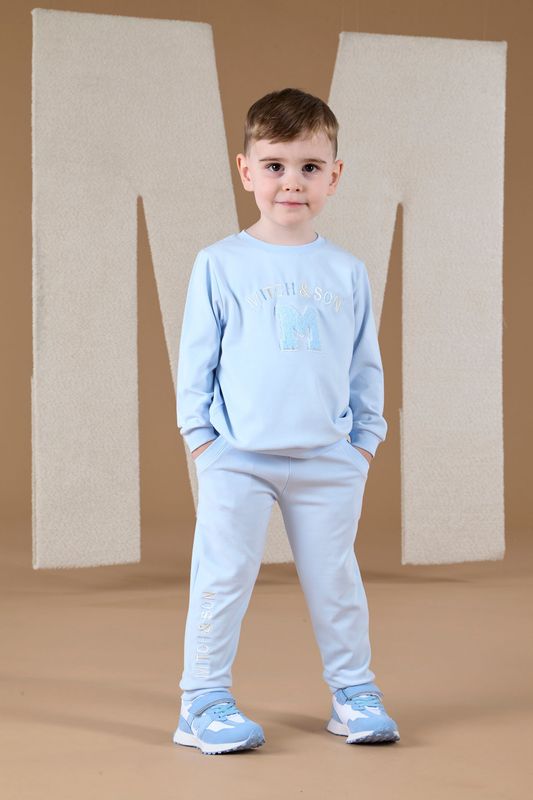 MITCH & SON 'ADDY' BLUE TRACKSUIT 4407 NEW FOR AW24