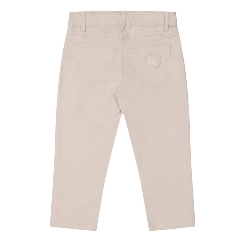 MITCH & SON 'ARDEN' BEIGE TWILL TROUSER 4414