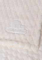 MAYORAL IVORY FAUX FUR BLANKET 9491
