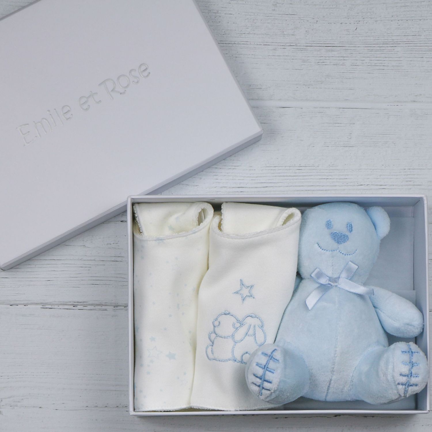 EMILE ET ROSE SIGNATURE GIFT BOX (BLUE) ER4325PB