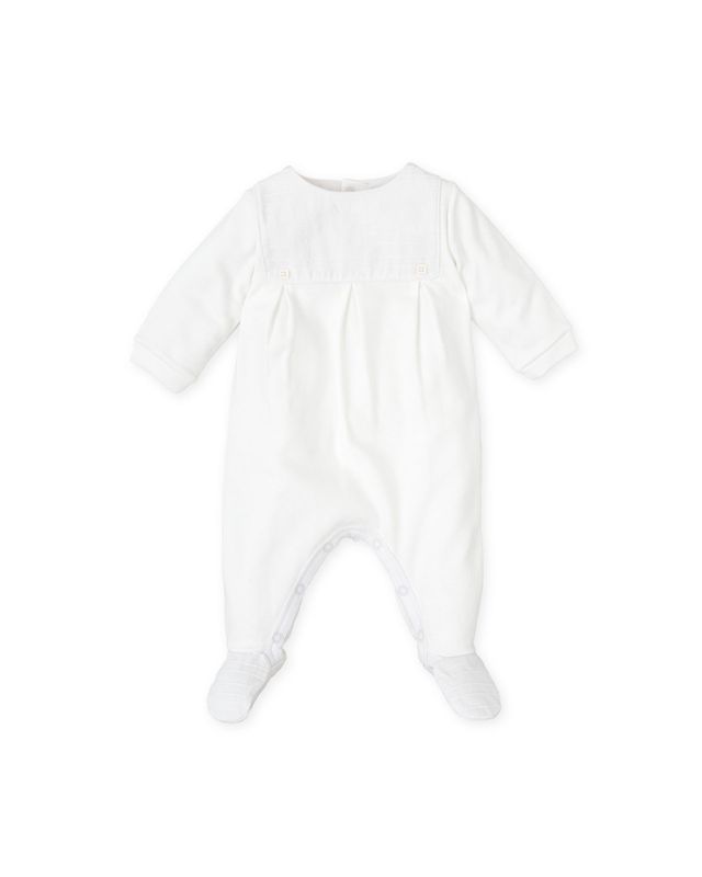 TUTTO PICCOLO WHITE COTTON ALL-IN-ONE TP8089 TUTTO PICCOLO WHITE COTTON ALL-IN-ONE TP8089