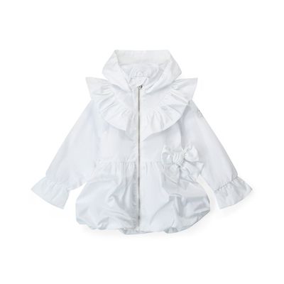 A DEE 'NATALIE' WHITE BOW JACKET AD2204 A DEE 'NATALIE' WHITE BOW JACKET AD2204