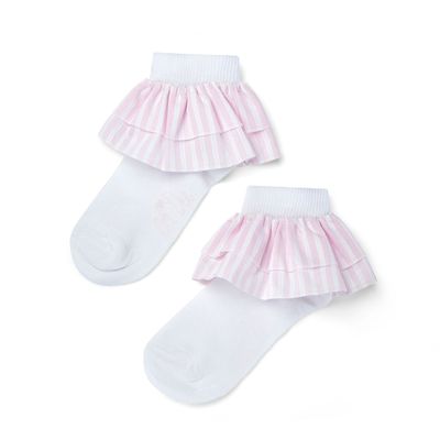 ADEE 'CAPRI' WHITE BOW ANKLE SOCKS AD1905 ADEE 'CAPRI' WHITE BOW ANKLE SOCKS AD1905