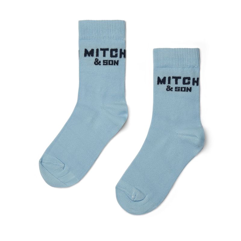 MITCH & SON 'FRAINE' TWO PACK BLUE SOCKS MS5125 MITCH & SON 'FRAINE' TWO PACK BLUE SOCKS MS5125