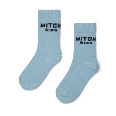 MITCH & SON 'FRAINE' TWO PACK BLUE SOCKS MS5125 MITCH & SON 'FRAINE' TWO PACK BLUE SOCKS MS5125
