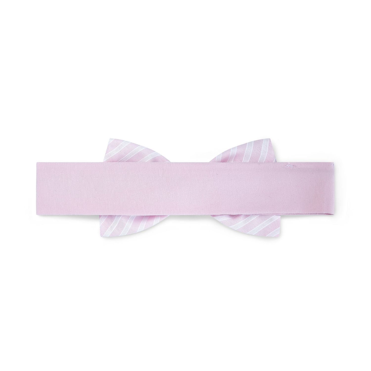 LITTLE A "AVA" PINK STRIPE BOW HEADBAND LA5113P *
