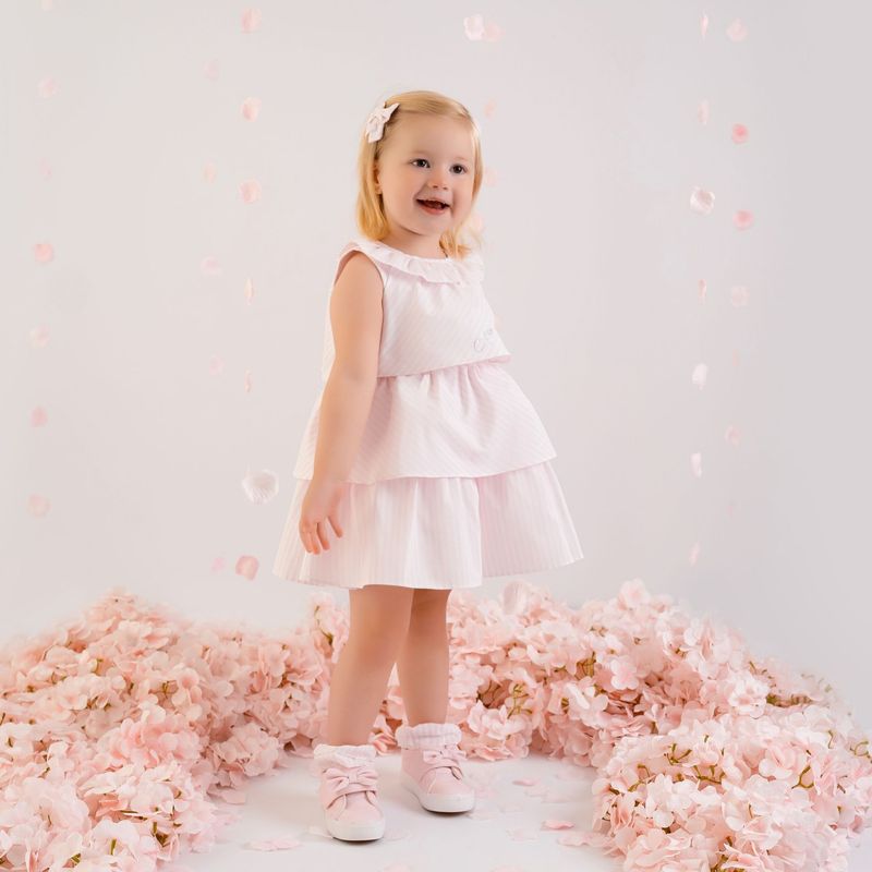 LITTLE A LITTLE A "ARIA" FRILL DRESS LA5104