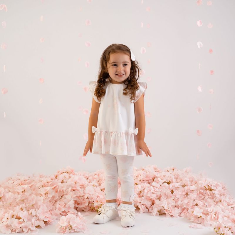 LITTLE A LITTLE A "ALEXA" BUNNY LEGGING SET LA5105