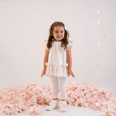 LITTLE A LITTLE A "ALEXA" BUNNY LEGGING SET LA5105