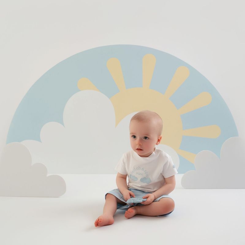 MINI MITCH & SON 'EZRA' RAINBOW SHORT SET MS5007 MINI MITCH & SON 'EZRA' RAINBOW SHORT SET MS5007